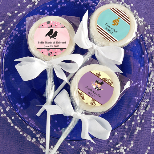 Personalized Baby Shower Favors: 3 Great Options DESIGN YOUR OWN COLLECTION LOLLIPOP FAVORS