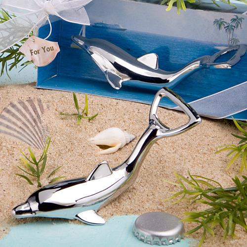 Top 4 Unique Baby Shower Theme Ideas DOLPHIN BOTTLE OPENERS IN DIORAMA BOX