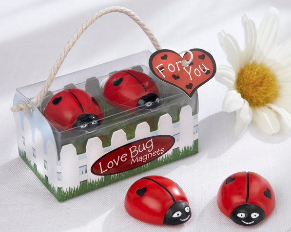 Top 4 Unique Baby Shower Theme Ideas "LOVE BUG" LADYBUG MAGNETS