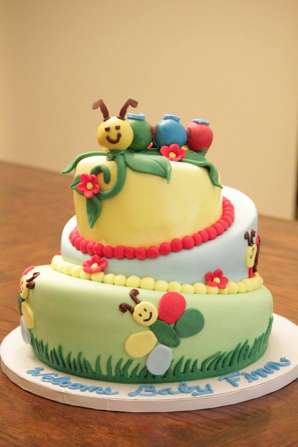 Top 4 Unique Baby Shower Theme Ideas Caterpillar Cake