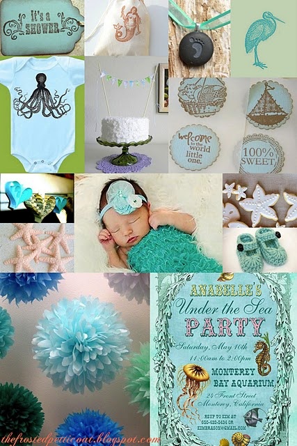 Top 4 Unique Baby Shower Theme Ideas Under the Sea Theme Baby Shower