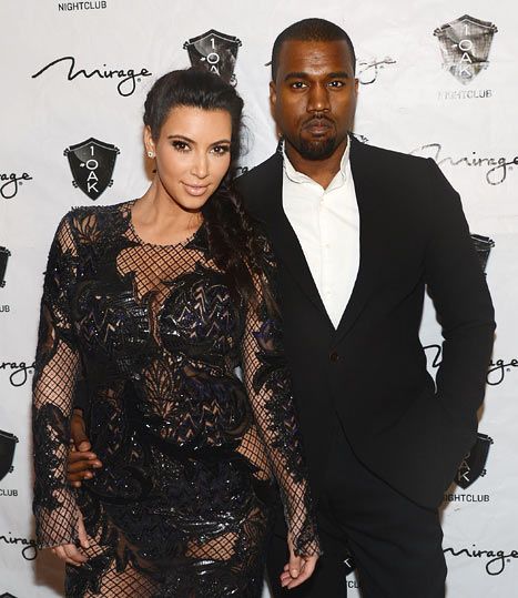 Celebrity Baby Names 2013 Kim Kardashian and Kanye West