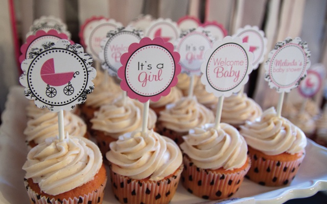 Make Your Own Boutique Style Baby Shower Cupcakes Baby Shower Cupcake Icing