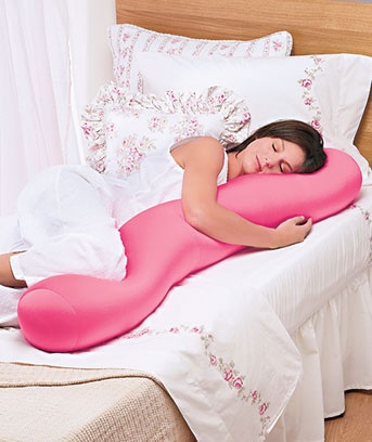 4 Cute Maternity Musts for the Mom to Be 50" Smooshie Micro Bead Body Pillows