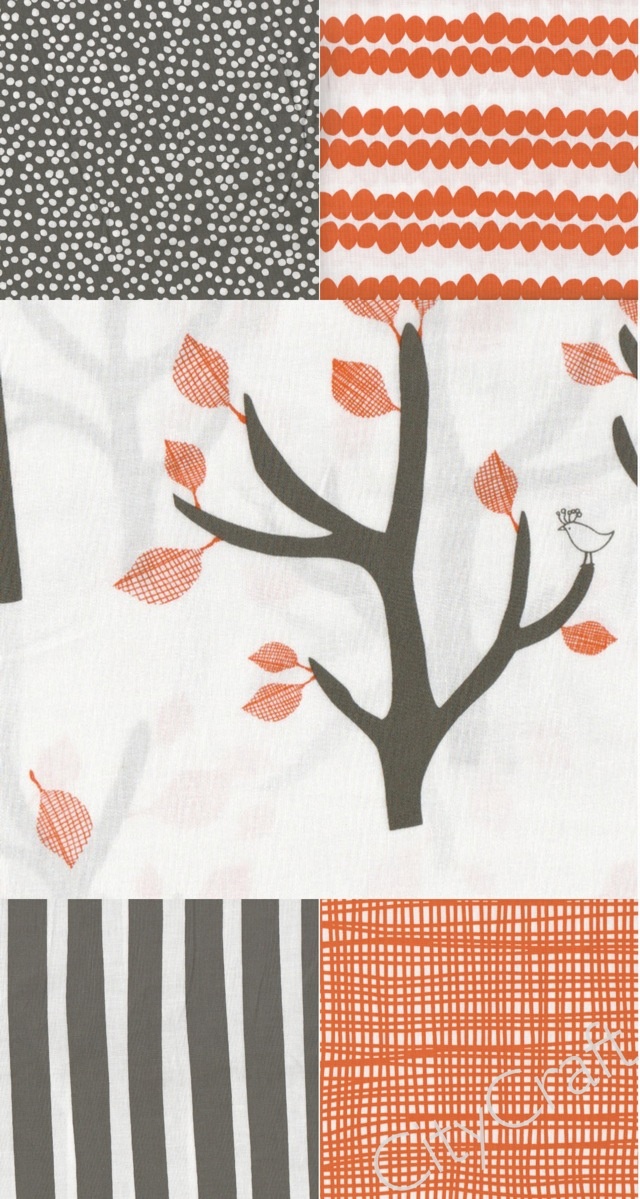 Bright and Beautiful Color Palettes for Your Nursery Grey, Coral and White Color Palette