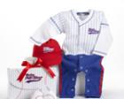"Big Dreamzzz" Baby Baseball Three-Piece Layette Set in All-Star Gift Box baby favors