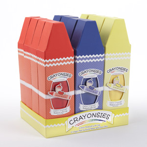 "Crayonsies" (Set of 12 Asst) in POP Display wedding favors