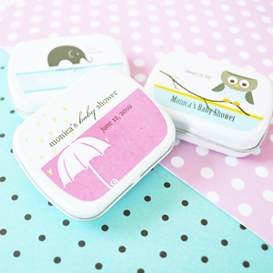 Elite Design Baby Shower Mint Tins wedding favors