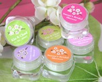 Cherry Blossom Hand Cream baby favors