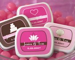 Theme Mint Tins baby favors