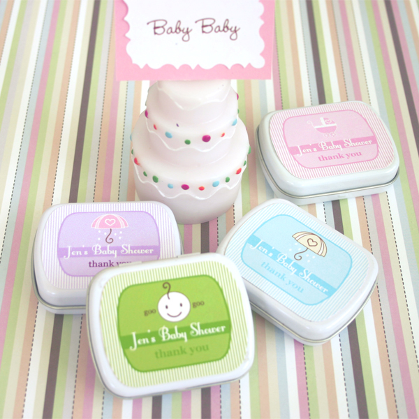 Baby Shower Mint Tins wedding favors