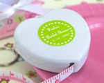 "Measure Up Some Love" Heart Tape Measure baby favors