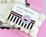 Personalized Jelly Bean Packs - Cupcake Party baby favors