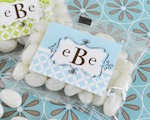 Mod Monogram Jelly Bean Packs  baby favors