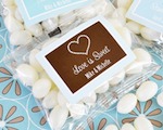 Personalized Theme Jelly Bean Packs  baby favors