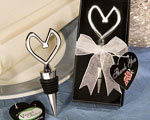 Vineyard Collection Heart Themed Wine Stoppers baby favors