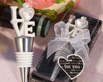 LOVE Themed Bottle Stoppers baby favors