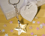 Star Light Crystal Star Keychains baby favors