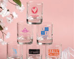 Round Shot Glass/votive Candle Holder baby favors