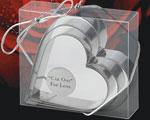 Cut Out For Love(r) Cookie Cutters baby favors