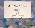 Shining Star Design Place Card Holder Favors baby favors