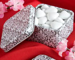 Damask Design Mint Tins baby favors