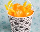 Cute Metal Damask Design Pails baby favors