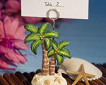 Ocean Breezes Collection Palm Tree Place Card Holders baby favors