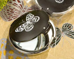 Elegant Reflections Collection Butterfly Mirror Compact Favors baby favors