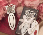 Butterfly Design Bookmarks baby favors