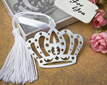 Crown Design Bookmark Favors baby favors