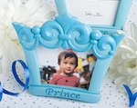 Blue Crown Design Photo/Place Card Frames baby favors
