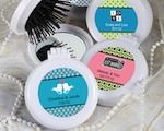 Personalized Expressions Collection Brush/mirror Compact Favors baby favors