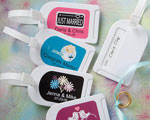 Personalized Expressions Collection Luggage Tag Favors baby favors