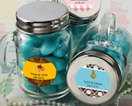 Personalized Expressions Collection Glass Mason Jars baby favors