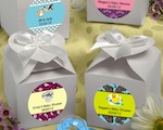 Design Your Own Collection Decorative Boxes - White baby favors