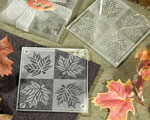 Fall Themed Coaster Favors baby favors