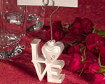 LOVE Design Place Card Holders baby favors