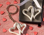 Interlocking Heart Design Favor Saver Key Chains baby favors