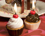 Yummy! Cupcake Candle Favors baby favors