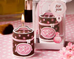 Pampering Pleasures Collection Makeup Case Candle Favor baby favors