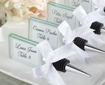 "Capture the Moment" Glass Photo Holder Bottle Stopper baby favors