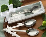 "Love Songs" Stainless-Steel Measuring Spoons baby favors