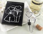 "Cheers to a Great Combination" Wine Set baby favors