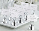 "Kissing Bell" Place Card/Photo Holder baby favors