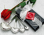 "Love Beyond Measure"  Heart-Shaped Measuring Spoons in Gift Box baby favors
