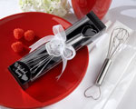 "Whisked Away" Heart Whisk baby favors