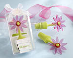 "Blooming" Flower Bottle Stopper in Whimsical Window Gift Box baby favors
