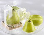 "The Perfect Pair" Ceramic Salt & Pepper Shaker baby favors