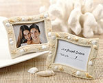 'Seaside' Sand and Shell Placecard Holder baby favors